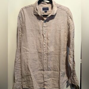 Men’s Charles Tyrwhitt Linen Button Up